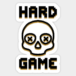 Hard game Sticker